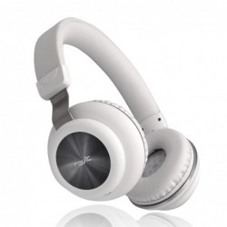 Casco Plano Con Cable y Manos Libres H2263D Blanco