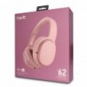 Casco Inalámbrico Extra Bass Dual Conexión HV-i62 Rosa