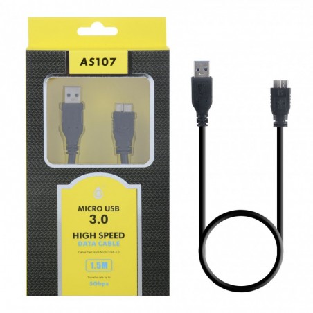 Cable de dato Micro USB 3.0 1.5M AS107