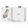 Cascos Bluetooth  Micro SD Con Luz H2587BT Blanco