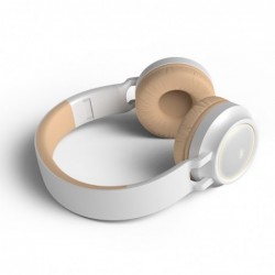 Cascos Bluetooth  Micro SD Con Luz H2587BT Blanco