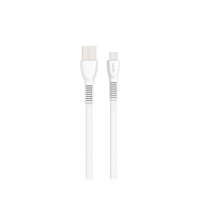 Cable de dato Micro USB Linea 1.8M HV-H611 Blanco