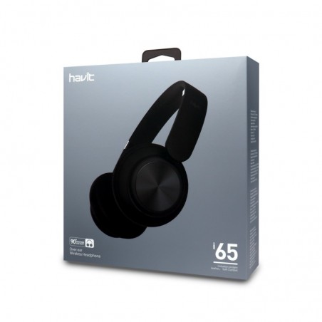 Cascos Bluetooth Sobreorejas V4.2 I65 Negro