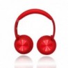 Cascos Bluetooth Sobreorejas V4.2 I65 Rojo