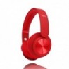 Cascos Bluetooth Sobreorejas V4.2 I65 Rojo
