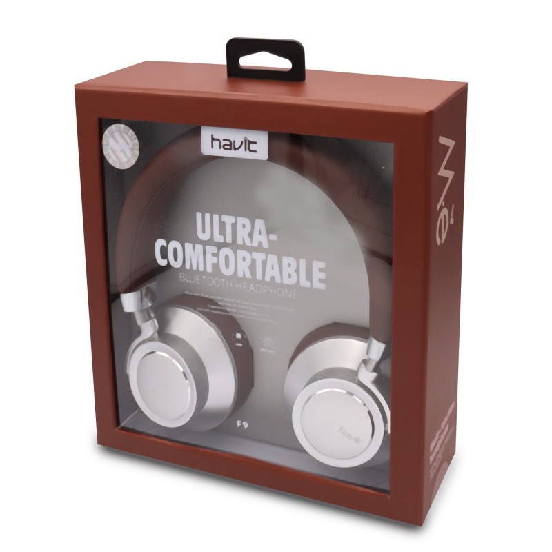 Cascos Bluetooth Ultra confortable HV-F9 Marron
