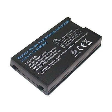 BATERIA PORTATIL PARA ASUS A8 1.V 5200MAH