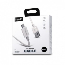 Cable Micro USB 2A 1M H660...