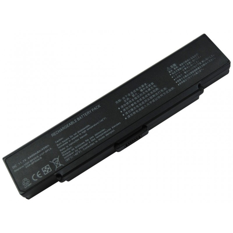Batería Portátil Para SONY BPS9 11.1V 5200mAh - NEGRO