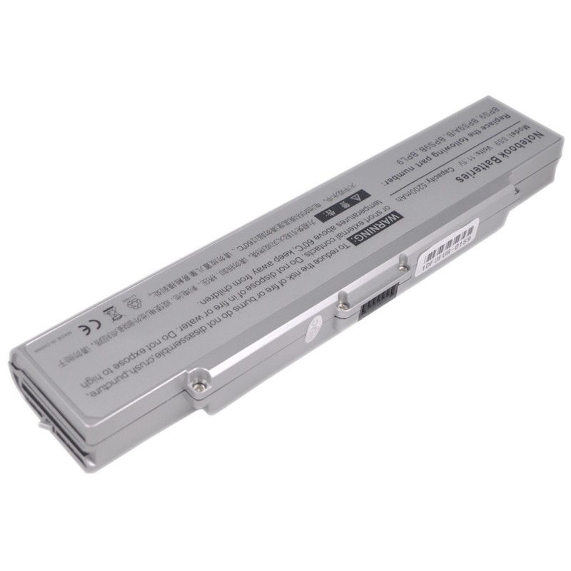 Batería Portátil Para SONY BPS9 11.1V 5200mAh - PLATA