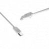 Cable Micro USB Blanco V8 3M HV-CB8602