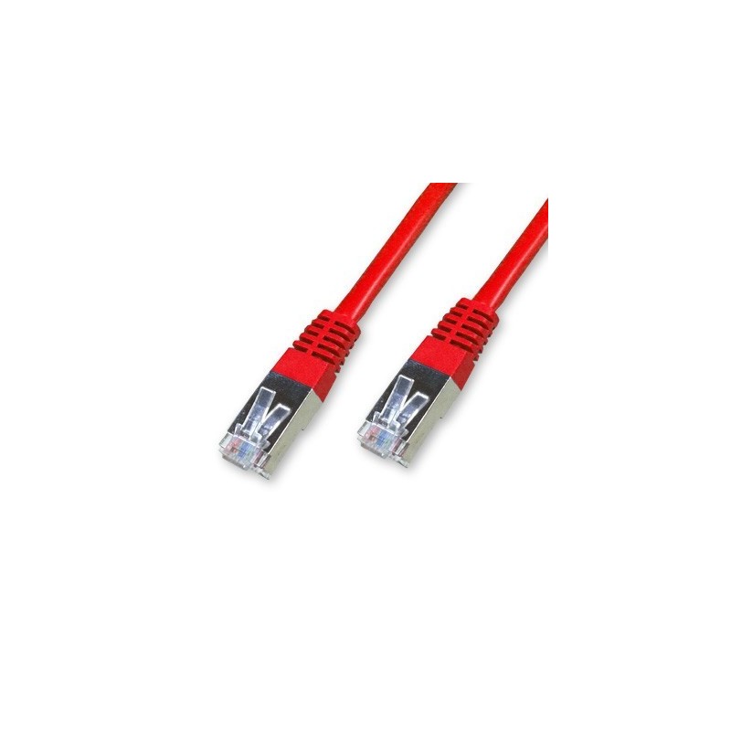 LATIGUILLO RJ45 CAT.6 FTP 3.0 M ROJO