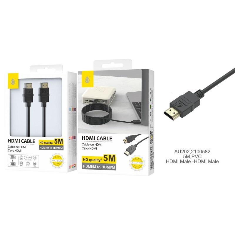 AU202 Cable HDMI OB AMAM, 5M