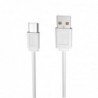 Cable MicroUSB V8 Blanco 1M HV-CB8601