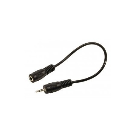 Adaptador Micro Jack 2.5mm(M) a Mini Jack 3.5mm(H) HV-CB764
