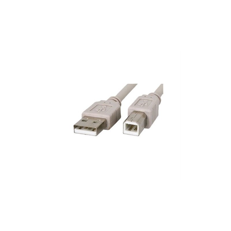 CABLE USB 2.0 IMPRESORA, TIPO AM-BM, 1.8 M Blister Pack