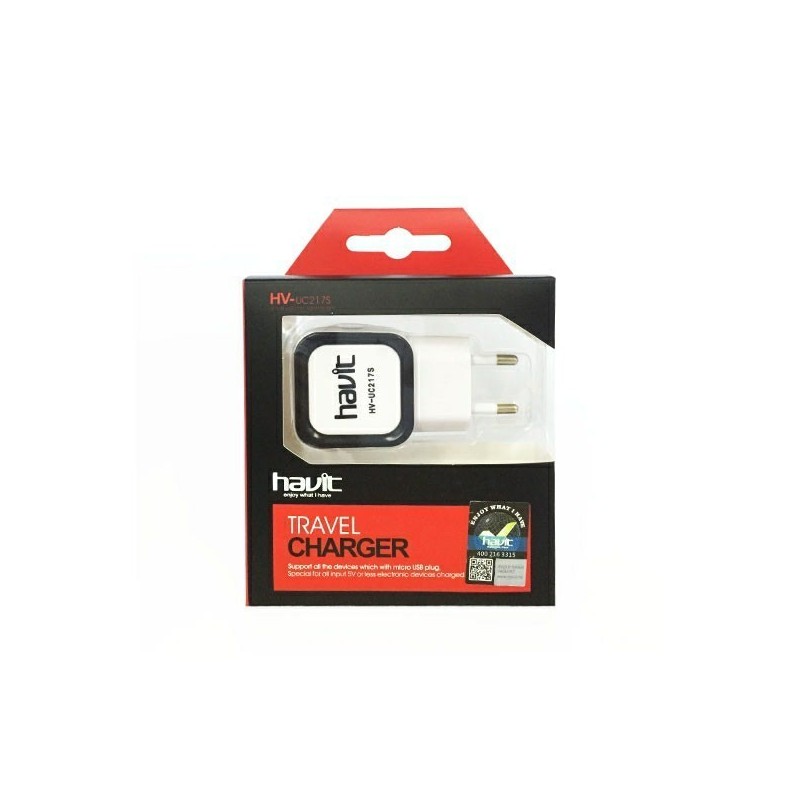 Cargador Red 1A con cable iPhone 56 HV-UC217S