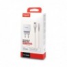 CARGADOR CON CABLE MICRO USB ST895 BLANCO