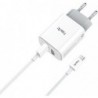 Cargador Dual USB con Cable MICRO USB 2A ST829