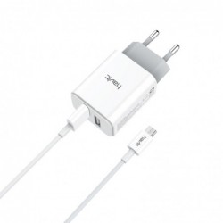 Cargador Dual USB con Cable MICRO USB 2A ST829