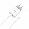 Cargador Dual USB con Cable MICRO USB 2A ST829