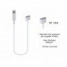 MT663 Cable de Cargador Portatil  18 para Apple, 16,5V  3,65A, APPLE
