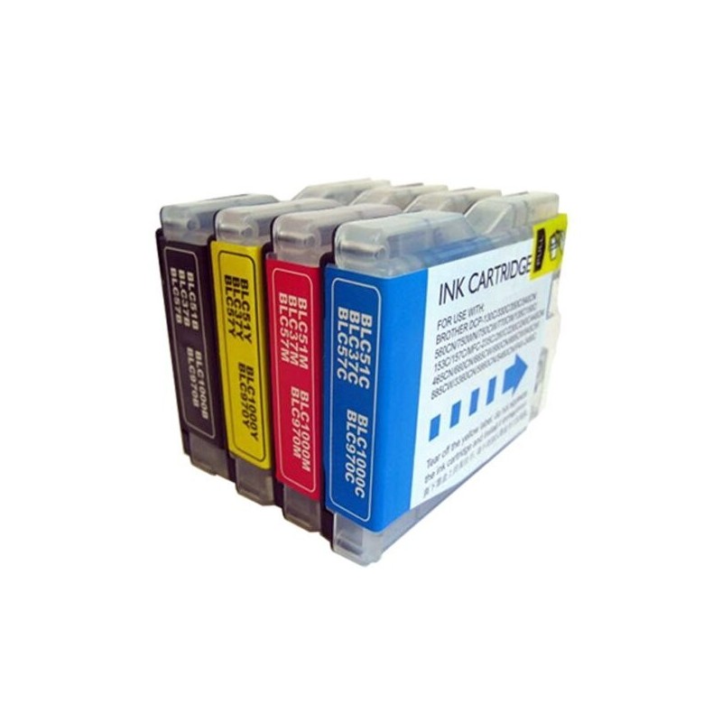 Cartucho Tinta Compatible - Brother - LC9701000M -Magenta