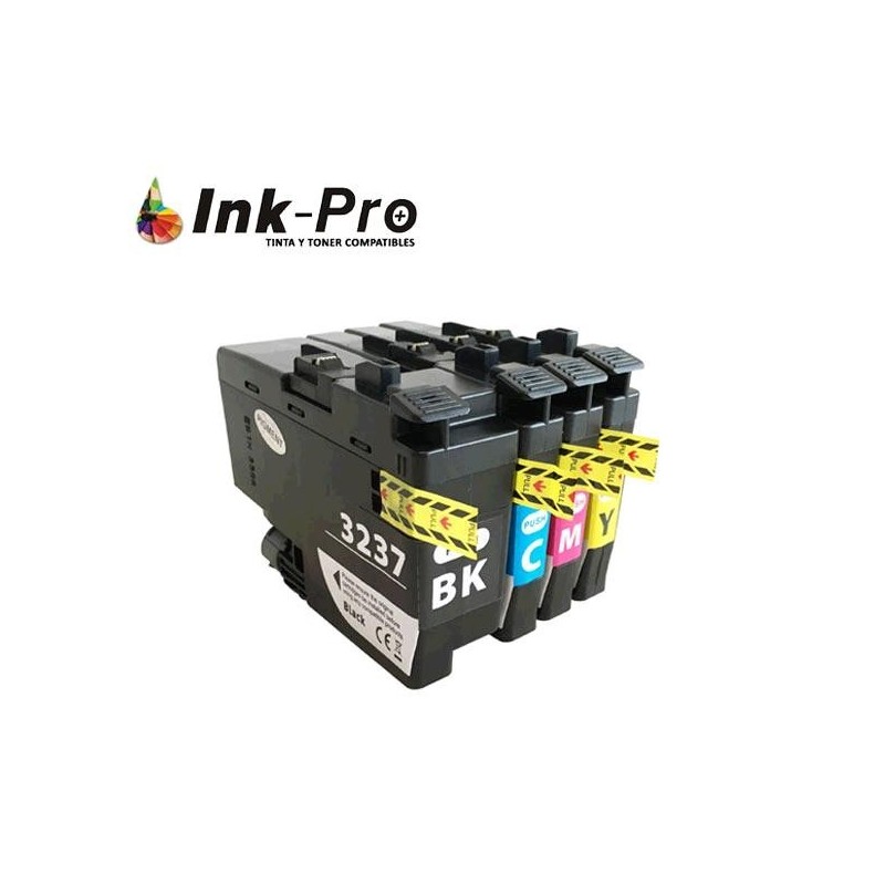 INKJET INKPRO BROTHER LC3237 NEGRO 3000 PAG PREMIUM V.2