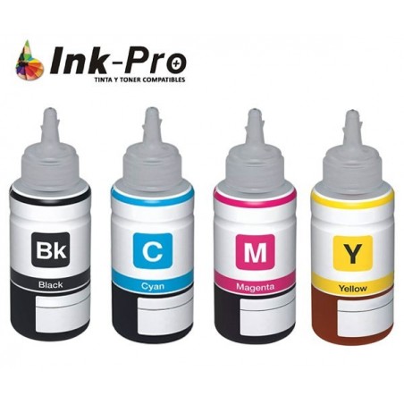 Botella De Tinta INKPRO Epson T6641 Negro 100ml Premium