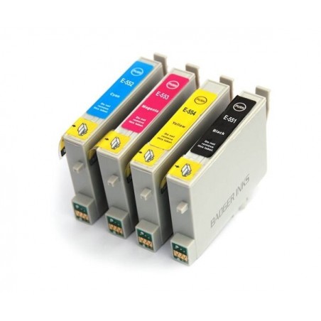 Cartucho Compatible - Magenta - Epson - T0553 - (12ml) - (26g) -18ml