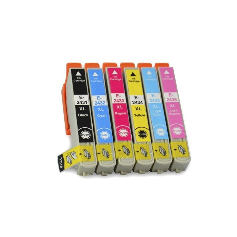 Cartucho Compatible EPSON T2436 Magenta Claro