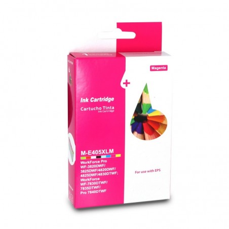 Cartucho Epson E405XL Magenta 1100Pag. Premium