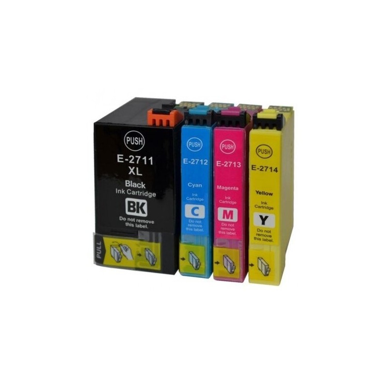 Cartucho Tinta Compatible - Epson - T2712 - Cian