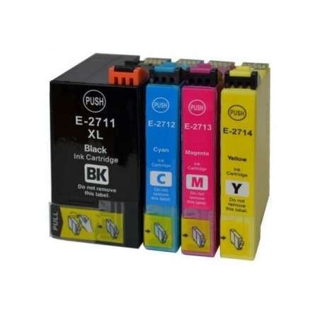 Cartucho Tinta Compatible - Epson - T2712 - Cian
