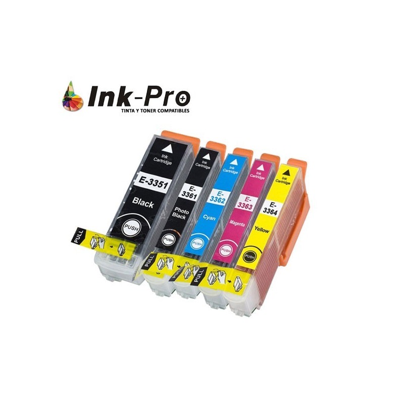 Cartucho Tinta Compatible - Epson - T3361 - Negro Foto (33XL)