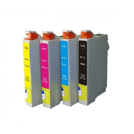 Cartucho Tinta Compatible - Epson - T713 - Magenta