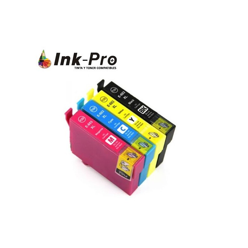 INKJET INKPRO EPSON T603XL Amarillo 350Pag