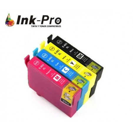 INKJET INKPRO EPSON T603XL Negro 500Pag