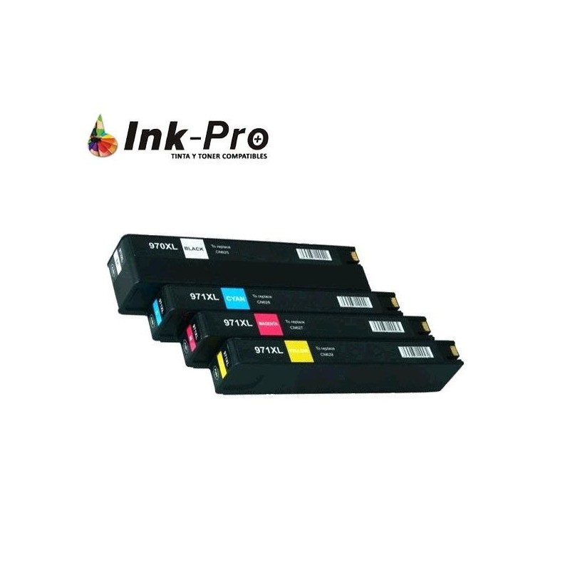 Cartucho para HP H970XL Negro Libre de patente 9.200 Pag