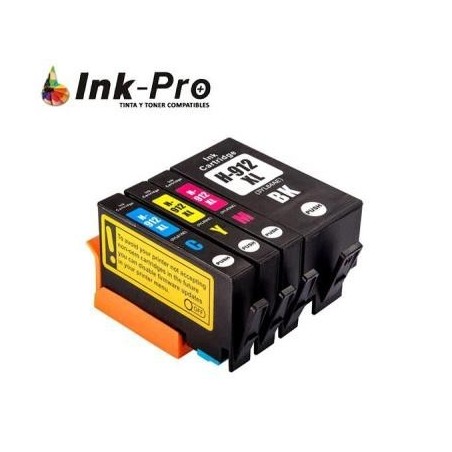 Inkjet Inkpro HP N912XL Magenta 825 Pag. Premium (EU)