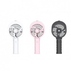 Ventilador de mano con humificador Negro H1201