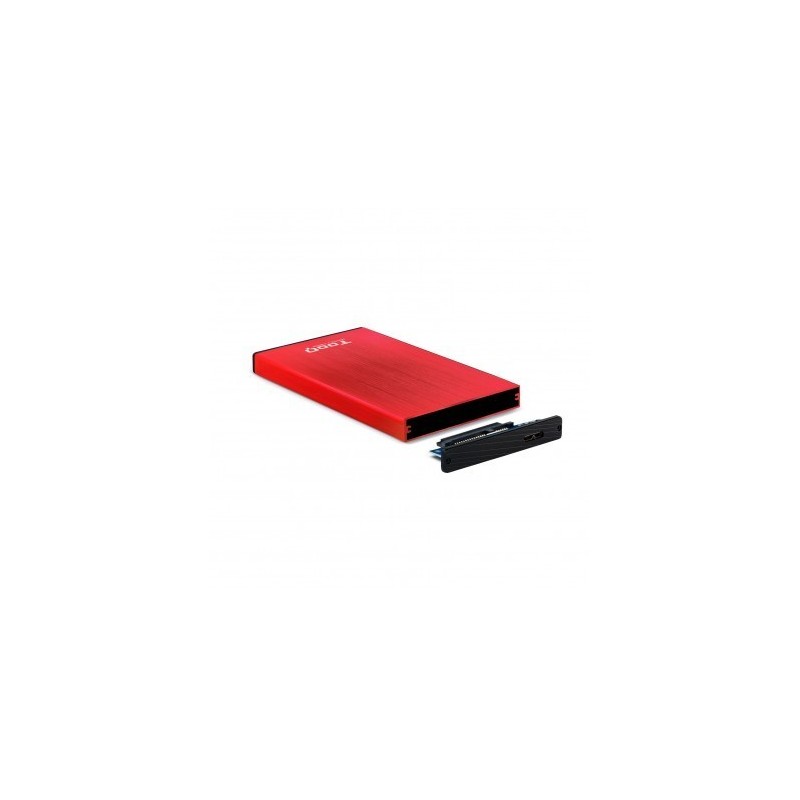 Caja de Disco Duro 2.5" USB 3.0 sata Roja TQE-2527B