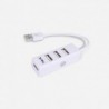 Hub USB de 4 Puertos 2.0 HAVIT HV-H18 - Blanco