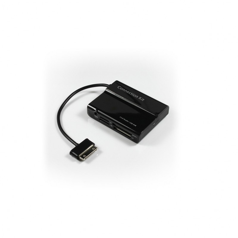 Lector de tarjeta con USB Hub para Samsung galaxy tab (OTG)