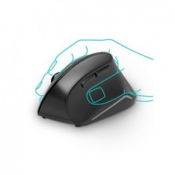 Raton vertical inalambrico 2.4HZ Negro HV-MS55GT