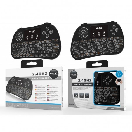 Mini Teclado Wireless 2.4 GHZ GT859 Con Touchpad