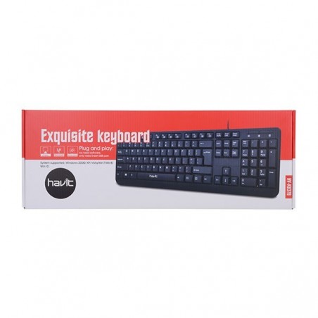 Teclado PC negro HV-KB378