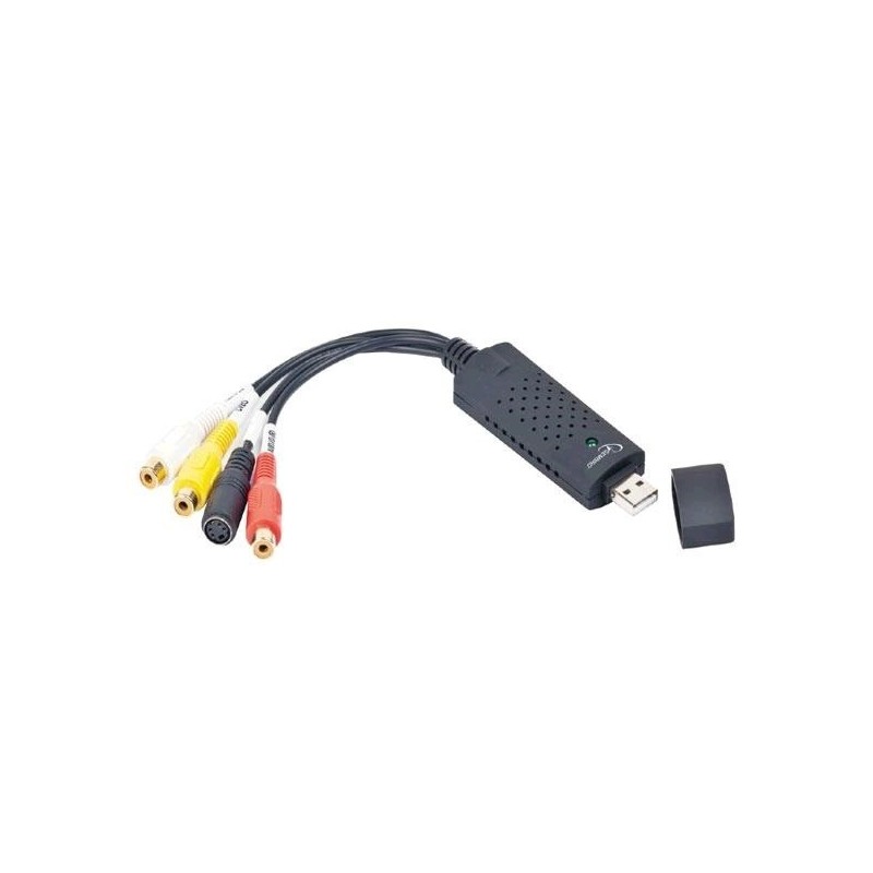 Capturadora De Video USB a RCA  S-VIDEO  SCART