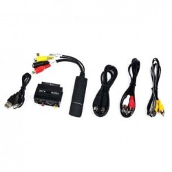 Capturadora De Video USB a RCA  S-VIDEO  SCART