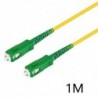 Cable Fibra Optica Monomodo sc Apcsc Apc9125u 1m